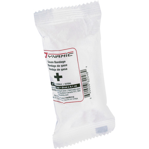 Dynamic Gauze Bandages, Roll, 30' L x 2" W, Sterile, Medical Device Class 1 Cam Industrial