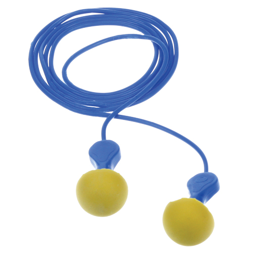 Bouchons d'oreilles d&eacute;tectables E-A-Rsoft Express Pod, Avec cordon, R&eacute;gulier, Vrac - Sachet coussin, NRR dB 23 Cam Industrial