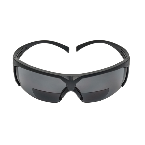 SecureFit 600 Series Reader Safety Glasses, Anti-Fog, Grey/Smoke, 1.5 Diopter Cam Industrial