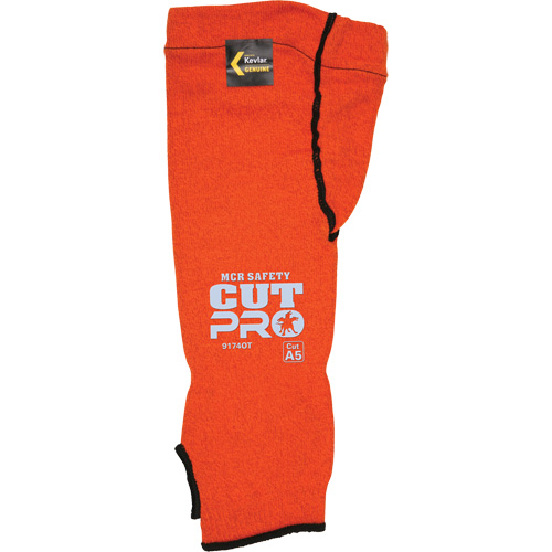 Memphis&reg; Sleeves, Kevlar&reg;, 14", ASTM ANSI Level A5, Orange Cam Industrial