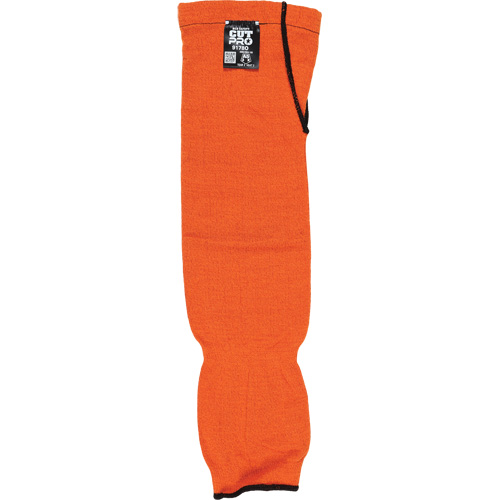 Memphis&reg; Sleeves With Thumb Hole, Kevlar&reg;, 18", ASTM ANSI Level A5, Orange Cam Industrial