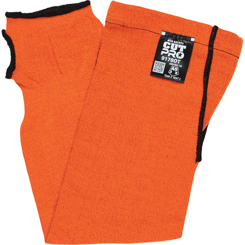 Memphis&reg; Sleeves, Kevlar&reg;, 18", ASTM ANSI Level A5, Orange Cam Industrial