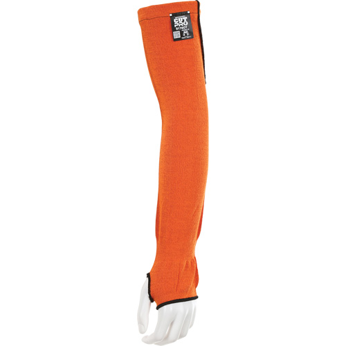 Memphis&reg; Sleeves, Kevlar&reg;, 18", ASTM ANSI Level A5, Orange Cam Industrial