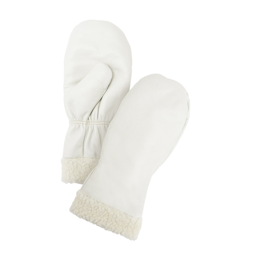 Boa-Lined Premium Grain Winter Mitts, Size Large, Mitt Cam Industrial