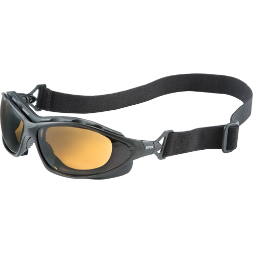Seismis&reg; Safety Glasses, Brown Lens, Anti-Fog, ANSI Z87+/Meets/Exceeds CSA Z94.3 Cam Industrial