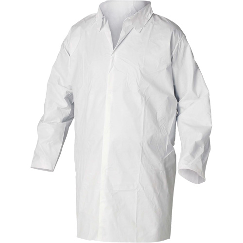 Blouse de laboratoire KleenGuard A20, SMS, Blanc, 2T-Grand Cam Industrial