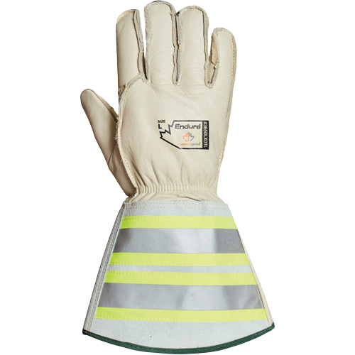 Endura&reg; Fitter's Gloves, Large, Horsehide Palm, Thinsulate Inner Lining Cam Industrial