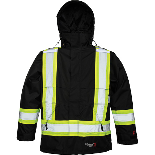 Journeyman Jacket, Polyester/Polyurethane, Black, Small Cam Industrial