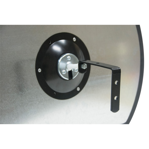 Miroir convexe rectangulaire/rond avec support, 18" h x 26" la, Int&eacute;rieur/Ext&eacute;rieur Cam Industrial