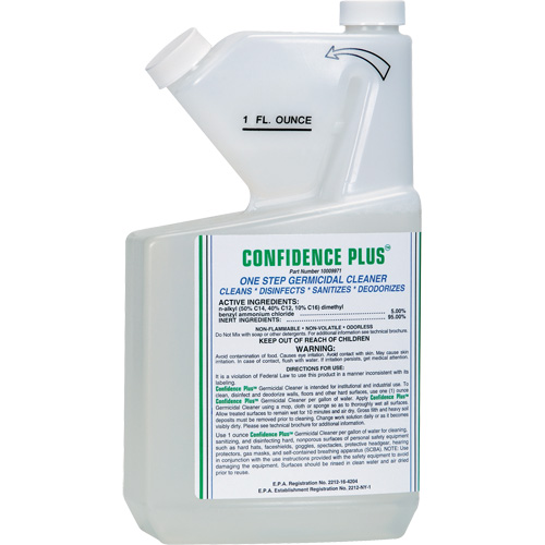 Nettoyant germicide pour respirateur Confidence Plus, Liquide Cam Industrial