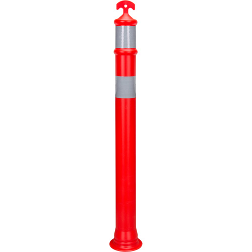 Hi-Visibility T-Top Delineator Post, 42" H, Orange Cam Industrial