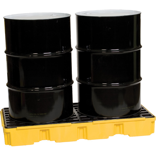 Plateforme de d&eacute;versement modulaire, Capacit&eacute; de d&eacute;versement 30 gal. US, 51,5'' x 26,25" x 6,5" Cam Industrial