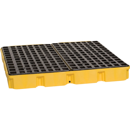 Modular Spill Platform, 60.5 US gal. Spill Capacity, 51.5" x 51.5" x 6.5" Cam Industrial