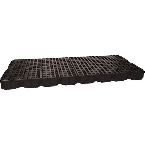 Modular Spill Platform, 121 US gal. Spill Capacity, 51.5" x 103" x 6.5" Cam Industrial