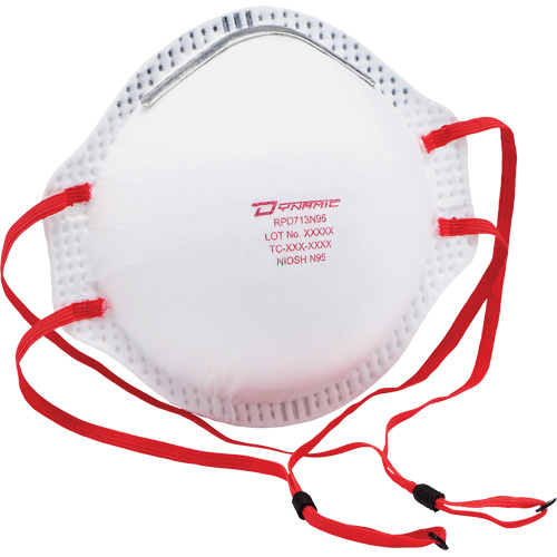 Dynamic Particulate Respirator, N95, NIOSH Certified, One Size Cam Industrial