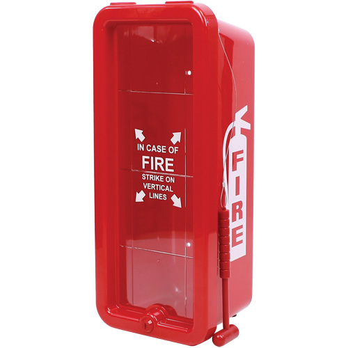 Fire Extinguisher Cabinet, 8" W x 19" H x 6.375" D Cam Industrial