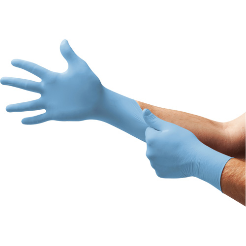 Xceed&reg; XC-310 Examination Gloves, X-Small, Nitrile, 4.3-mil, Powder-Free, Blue, Class 2 Cam Industrial