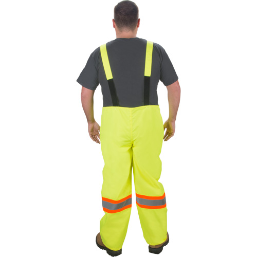 RZ1000 Rain Bib Pants, Polyester, Small, High Visibility Lime-Yellow Cam Industrial