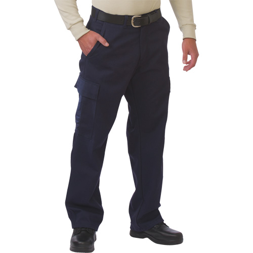 Westex UltraSoft&reg; Cargo Pants, 30, x 36, Navy Blue, 12.4 cal/cm2 Cam Industrial