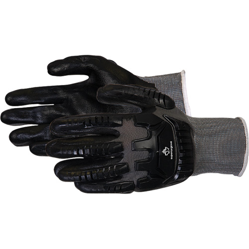 Dexterity&reg; Impact-Resistant Work Gloves, Small, Synthetic Palm, Knit Wrist Cuff Cam Industrial
