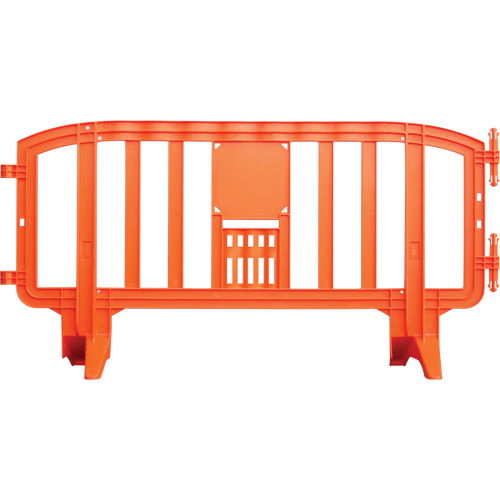 Barricade Movit, Emboîtables, 78" lo x 39" h, Orange Cam Industrial