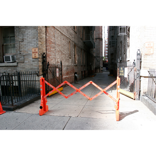 Barricade Multi-Gate, 43" h x 90" lo, Orange Cam Industrial