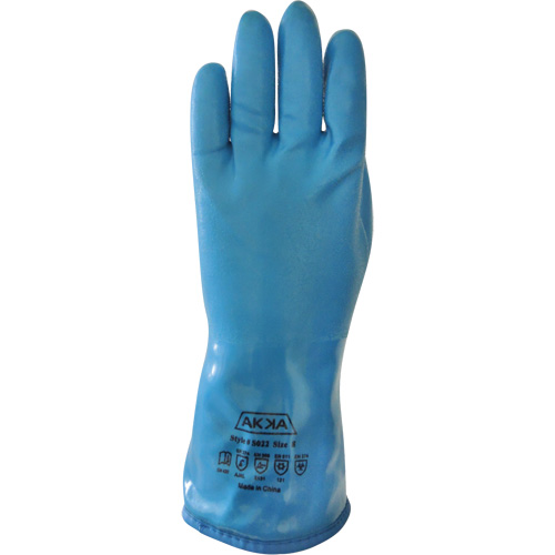 S022 Chemical-Resistant Gloves, Size 8, 11.8" L, PVC, Acrylic Inner Lining, Winter Weight Cam Industrial