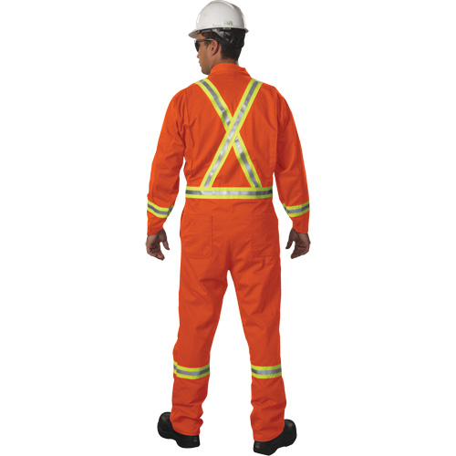 Westex UltraSoft&reg; Unlined Coveralls, Size Medium (Tall), Orange, 8.7 cal/cm² Cam Industrial