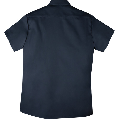 Chemise de travail &agrave; manches courtes en tissu crois&eacute;, Hommes, 4T-Grand, Bleu marine Cam Industrial