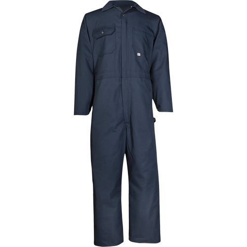 Twill Deluxe Coveralls, Men's, Navy Blue, Size 56 Cam Industrial