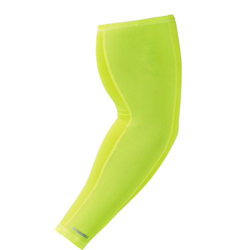 Chill-Its&reg; 6690 Cooling Arm Sleeves, 17", Polyester, Lime Cam Industrial