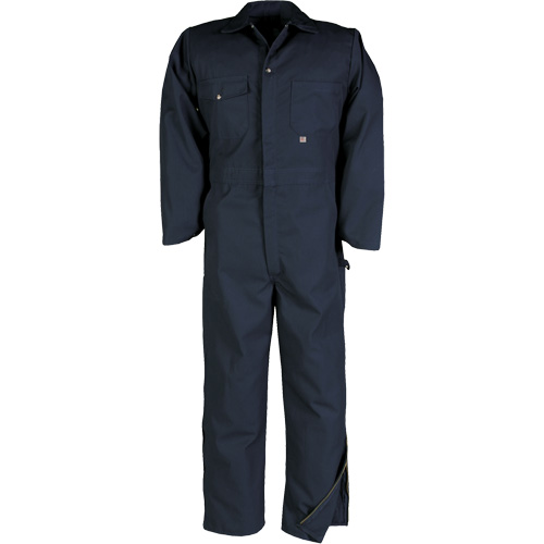 Deluxe Coveralls with Zipper, Men's, Navy Blue, Size 38 (Tall) Cam Industrial