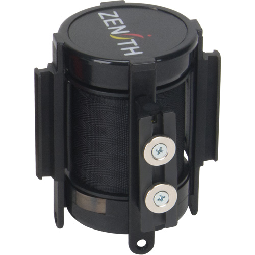 Cassette de ruban magn&eacute;tique pour barri&egrave;re de contr&ocirc;le des foules personnalis&eacute;e, 7', Ruban Noir Cam Industrial