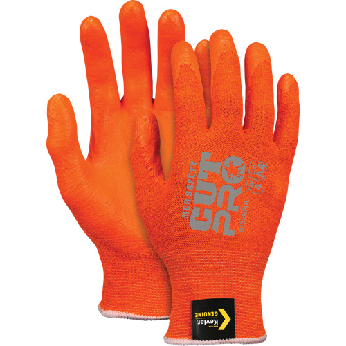 Gants r&eacute;sistants aux coupures, Taille T-petit, Calibre 13, Rev&ecirc;tement Mousse de nitrile, Enveloppe en Kevlar, ASTM ANSI niveau A4 Cam Industrial