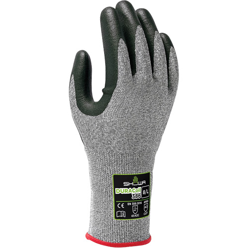 Gants r&eacute;sistants aux coupures 386, Taille T-Grand/9, Calibre 13, Rev&ecirc;tement Nitrile, Enveloppe en PEHP, ANSI/ISEA 105 niveau 3/EN 388 niveau C Cam Industrial