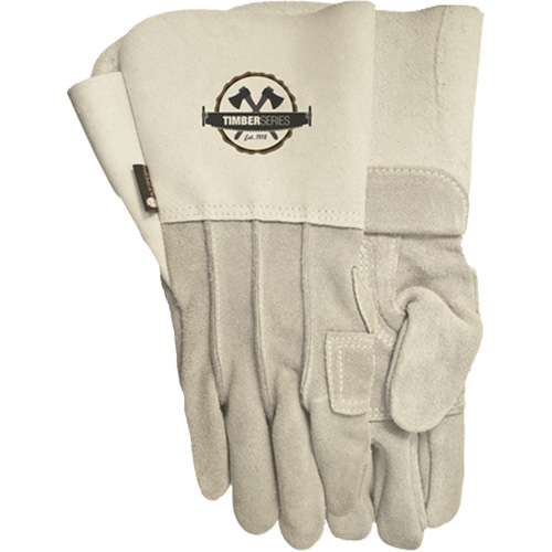 Gants de soudage 109G Timber Beast, Cuir de vache refendu, Taille 8 Cam Industrial