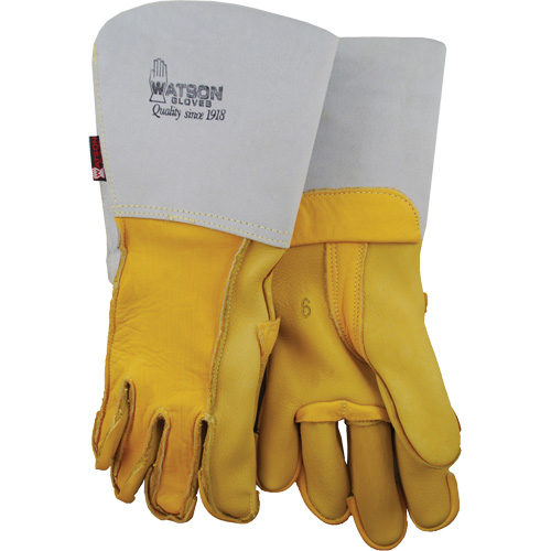 Gants de soudage, Cuir fleur de vache, Taille 8 Cam Industrial