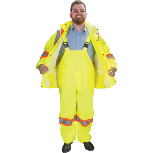 V&ecirc;tements imperm&eacute;ables RZ1000, Polyester, 3T-Grand, Jaune lime haute visibilit&eacute; Cam Industrial
