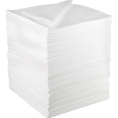 Petroleum Sorbent Pad, Oil Only, 19" x 17", 38.7 gal. Absorbancy Cam Industrial