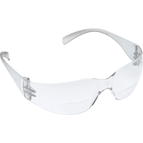 Lunettes de s&eacute;curit&eacute; Virtua avec verres de lecture, Antibu&eacute;e, Transparent, Dioptrie 2,5 Cam Industrial
