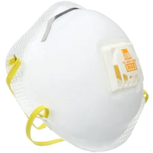 8511 Particulate Respirator, N95, NIOSH Certified Cam Industrial
