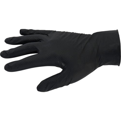 Gants jetables Kraken Grip G10 KleenGuard, Petit, Nitrile, 6 mils, Sans poudre, Noir Cam Industrial