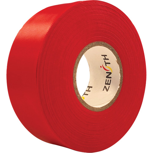 Ruban de signalisation, 1,1875" la x 164' lo, Rouge Cam Industrial