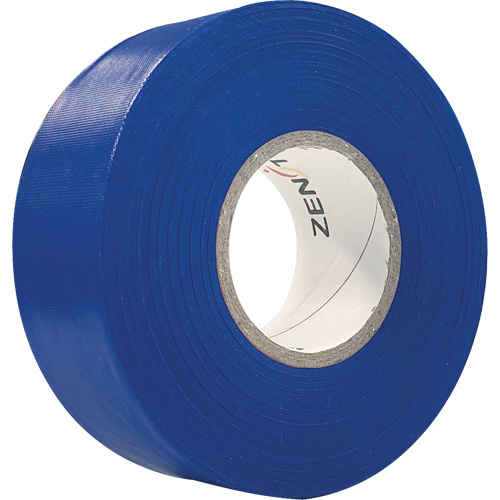 Ruban de signalisation, 1,1875" la x 328' lo, Bleu Cam Industrial