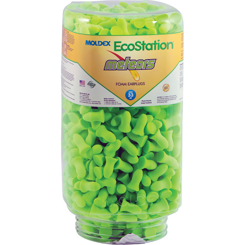 EcoStation Meteors&reg; Earplug Refill, Bulk - Canister Cam Industrial