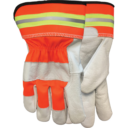 Gants d'ajusteur Flashback, T-Grand, Paume en Cuir fleur de buffle Cam Industrial