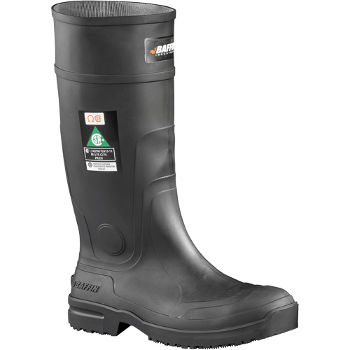 Bottes antid&eacute;rapantes, Caoutchouc, Embout Acier, Pointure 9 Cam Industrial