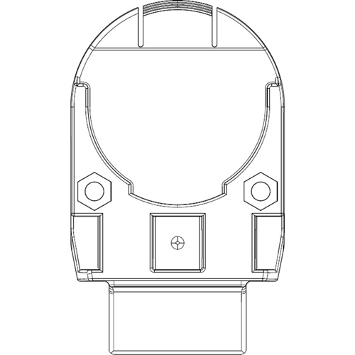 Adaptateur de casque de s&eacute;curit&eacute; pour serre-t&ecirc;tes VeriShield de Howard Leight Cam Industrial