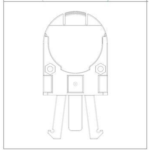 Adaptateur de casque de s&eacute;curit&eacute; pour serre-t&ecirc;tes VeriShield de Howard Leight Cam Industrial