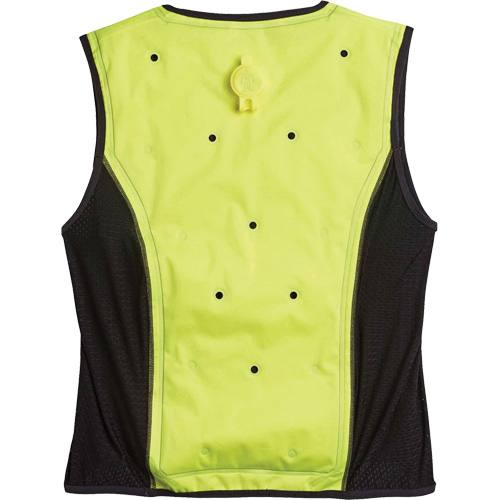 Chill-Its&reg; 6685 Dry Cooling Vest, 4X-Large, High Visibility Lime-Yellow Cam Industrial